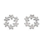 Flower Garland Stud Earrings