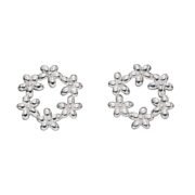 Flower Garland Stud Earrings