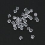TRANSPARENT EAR PLUGS, ONE PACK