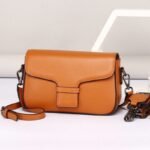 SMALL BAG WOMEN'S FASHION LEATHER DIAGONAL SPAN HEADBAND LEATHER VERSATILE SHOULDER BAG FASHION PORTABLE
