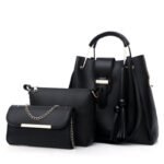 FASHION BEAD TASSEL BAG THREE PIECE SET