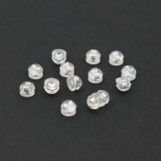 SILVER EAR PLUGS, ONE PACK